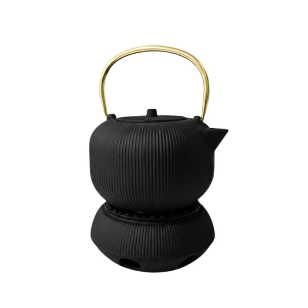 Altlıq çaydan üçün Evium Lyra, çuqun, 13.5 sm, qara — Mallar, Bakı (2)
