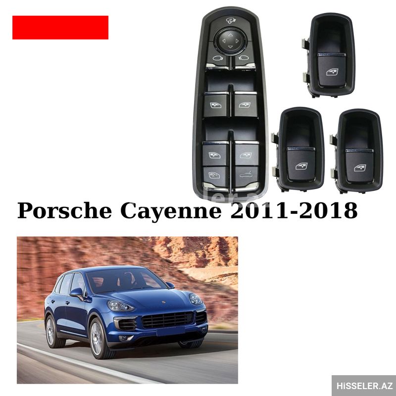 Porsche Cayenne 2011-2018 üçün şüşə qaldıran knopka blok sat — Aksesuarlar, Bakı