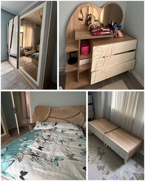 Endirim edildi.çYataq dəsti satılır 550₼. Matrası var.Ünvan — Bakı