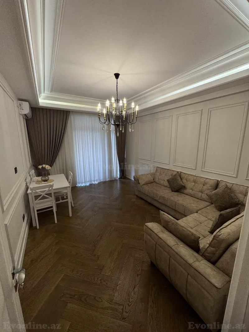 Kirayə verilir 2 otaqlı Mənzil Yeni tikili 63 m² Bakı, Yasamal r., Elmlər Akademiyası m — Bakı