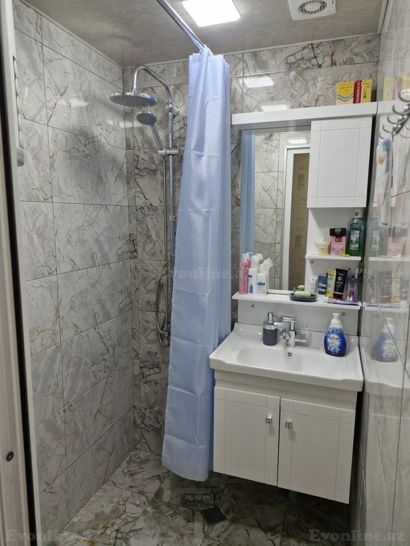 Satılır 4 otaqlı Mənzil Köhnə tikili 80 m² Bakı, Xəzər r., Binə — Mənzil, Bakı (6)