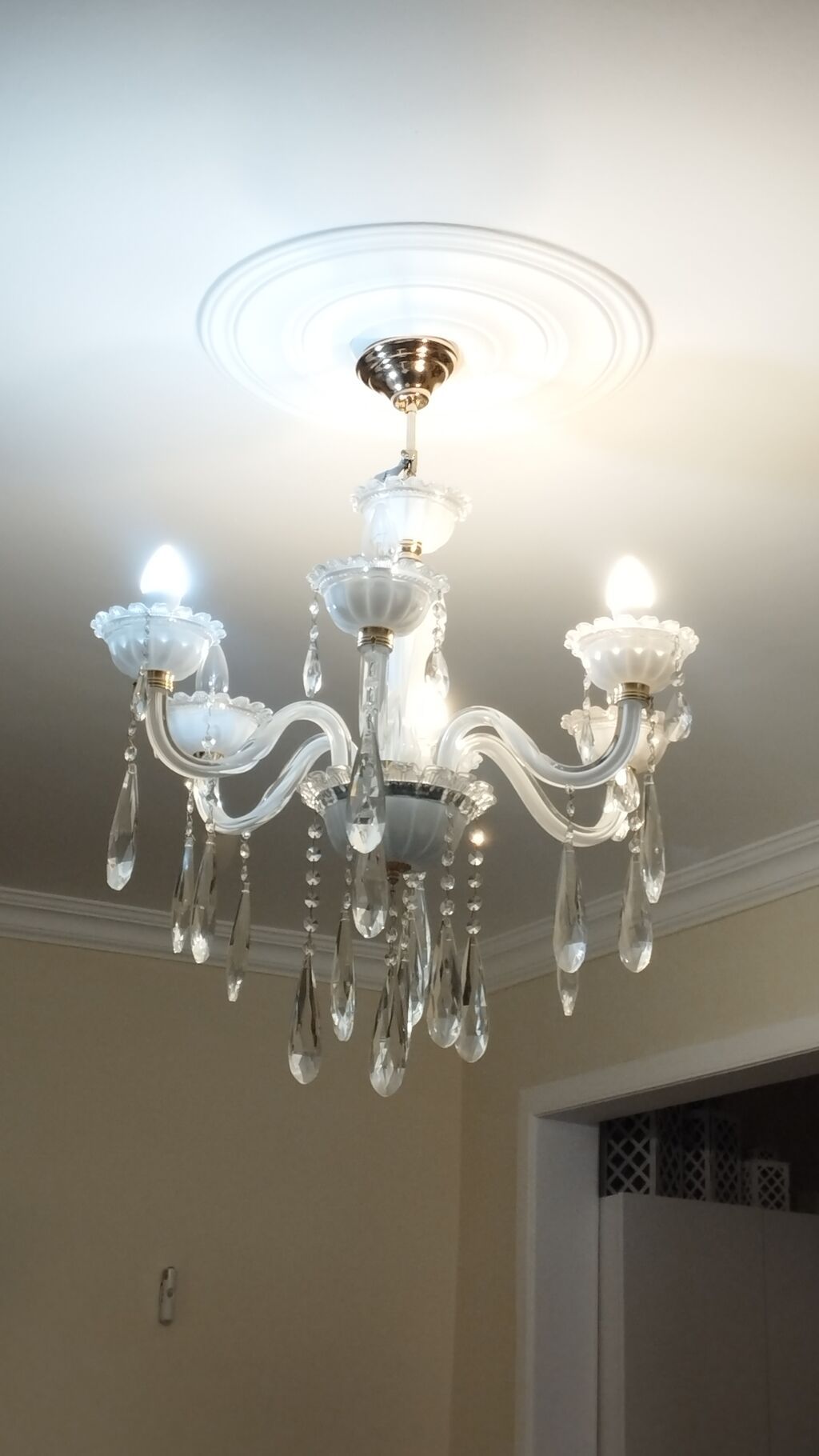 Çılçıraq, 5 lampa, Şüşə — Tavan is?qlar? v? cilc?raqlar, Bakı