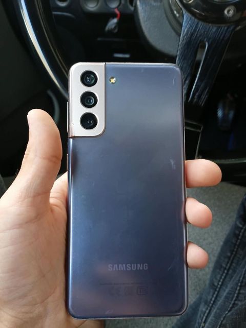 Samsung Galaxy S21, 128 GB, rəng - Bənövşəyi, Barmaq izi — Bakı