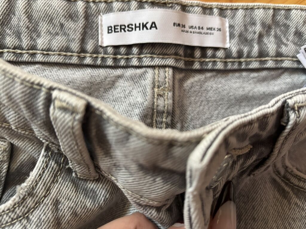 Cinslər, Bershka, rəng - Boz — Jinslər, Bakı (3)