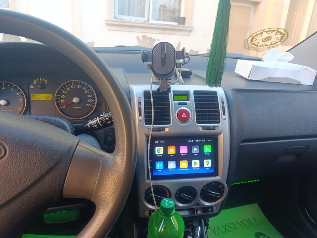 Hyundai Getz, gümüşü rəng, hetçbek gövdə. Texniki və dizayn — Avtomobillər, Bakı (6)
