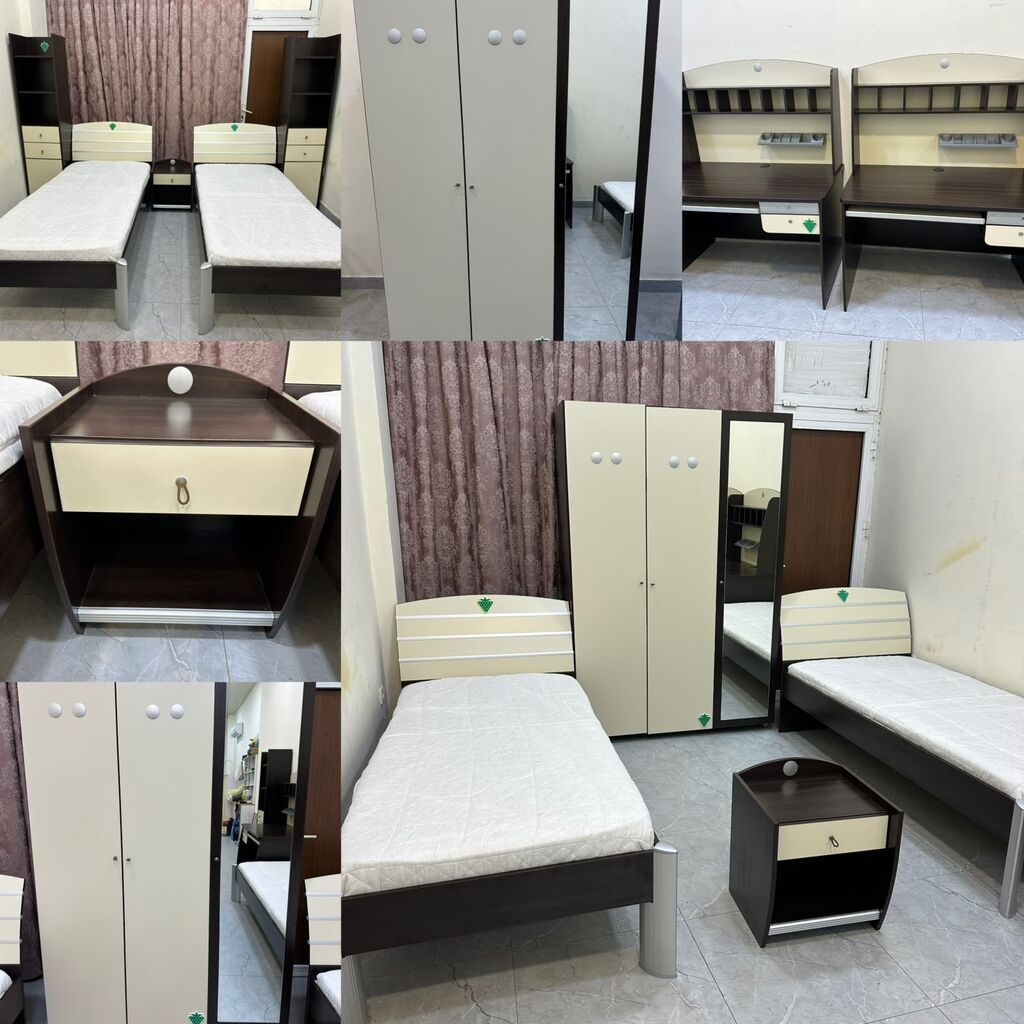 Oğlan və qız üçün, İşlənmiş, 2 təknəfərlik çarpayı, Yazı masası, Dolab, Tumba — Uşaq mebeli dəstləri, Bakı