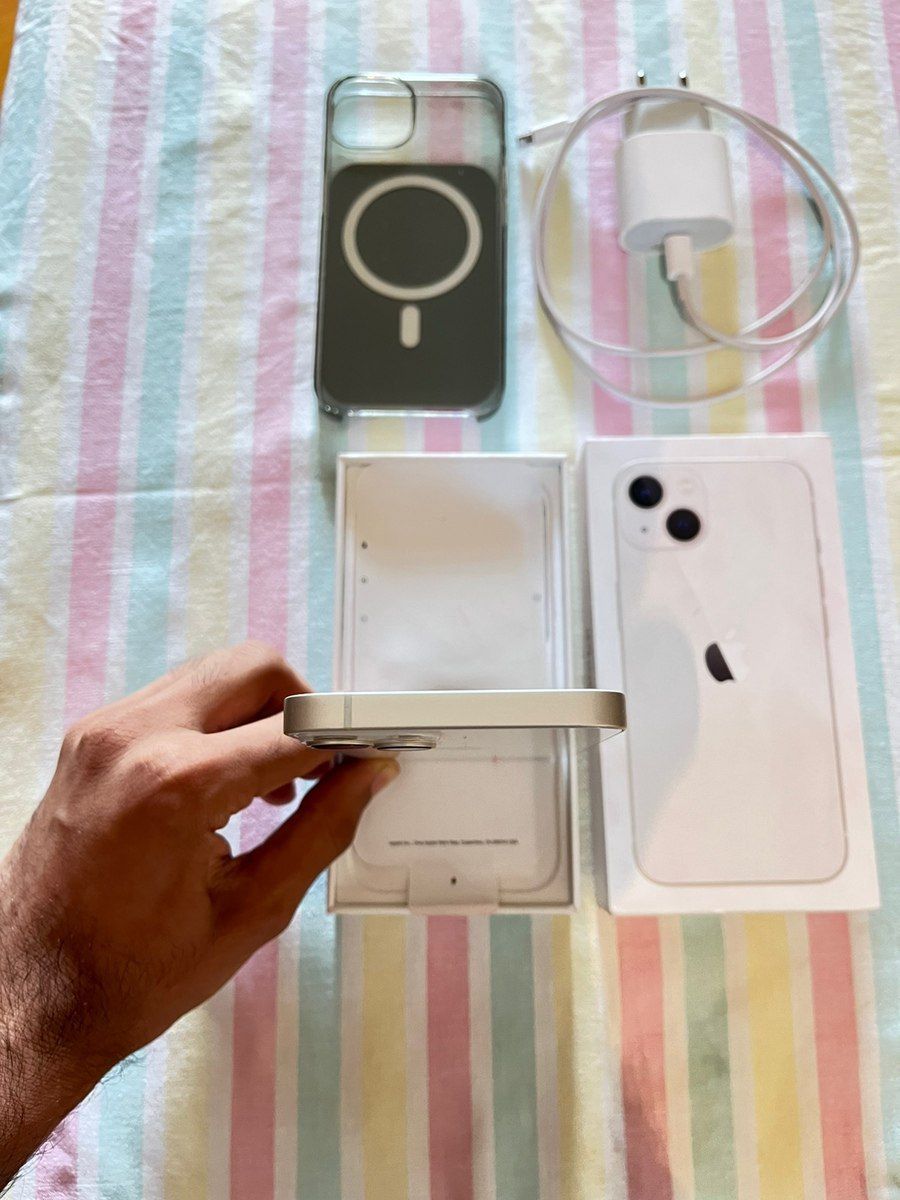 Apple iPhone 13 Starlight 128GB/4GB — Smartfonlar, Ağdam (4)