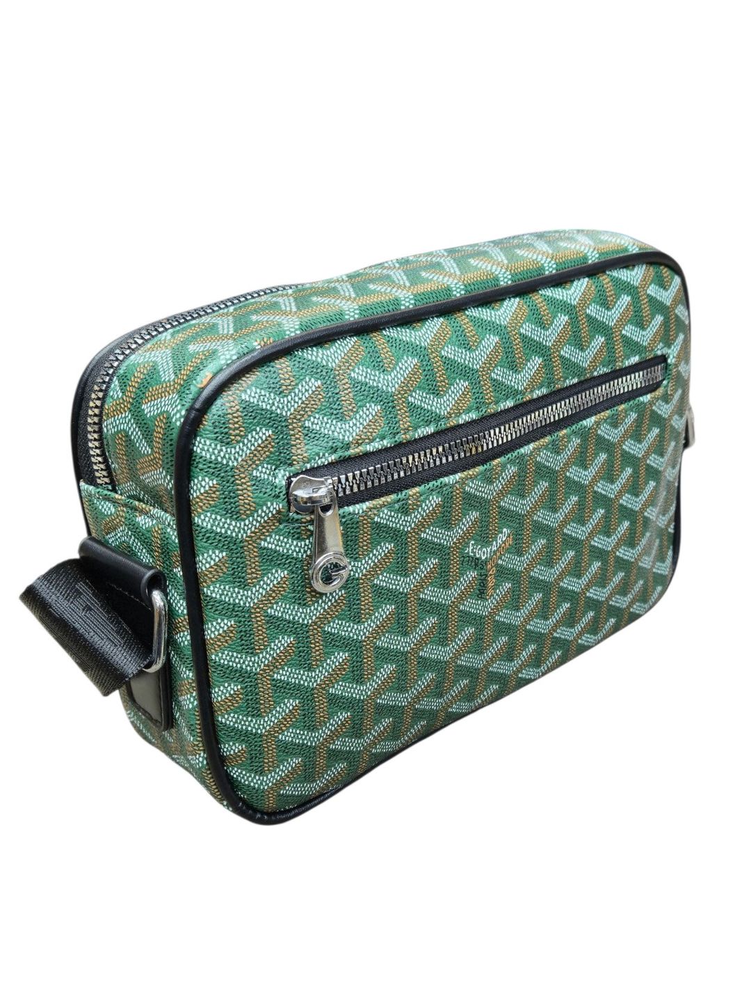 Kross-bodi çanta uniseks, yaşıl, poliuretan, 23x16 sm, Çin istehsalı - WCo_2006_Green — Mallar, Bakı (2)