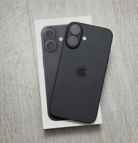 IPhone 16, 128 GB, Qara, Zəmanət, Simsiz şarj, Face ID — Bakı