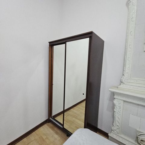 İşlənmiş, 2 qapılı, Güzgülü, Qəhvəyi, Taxta, Kupe, Düz dolab — Bakı
