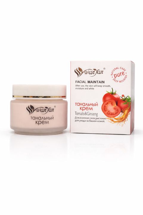 Tonlaşdırıcı krem Wanyan Tomato & Ginseng, 50 ml — Bakı