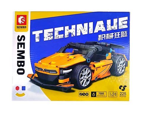 Konstruktor Sembo Techniaue L70202500, 6 yaş, 225 hissə — Bakı