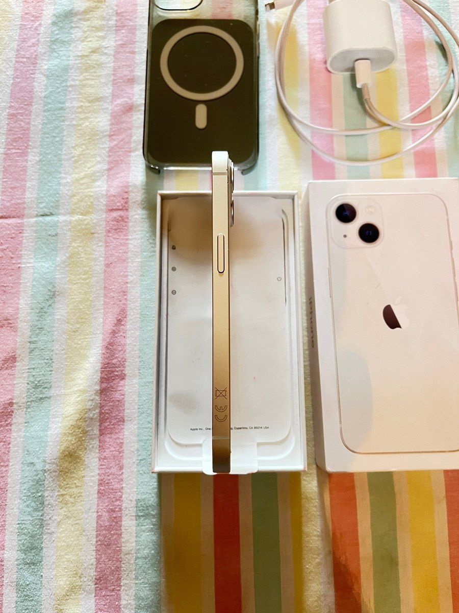 Apple iPhone 13 Starlight 128GB/4GB — Smartfonlar, Ağdam (3)