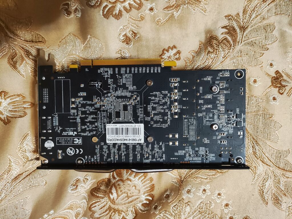 Videokart GeForce GTX 1060, 6 GB, İşlənmiş — Qrafik kartlar, Bakı (2)