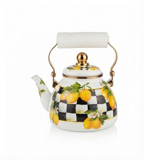 Çaydan, 4000 ml, Çuqun, Rəngbərəng — Bakı