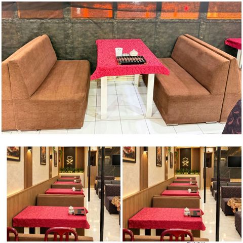 Kafe restoran chay evi uchun divan desti her desti 190 Azn. 4destdir — Bakı