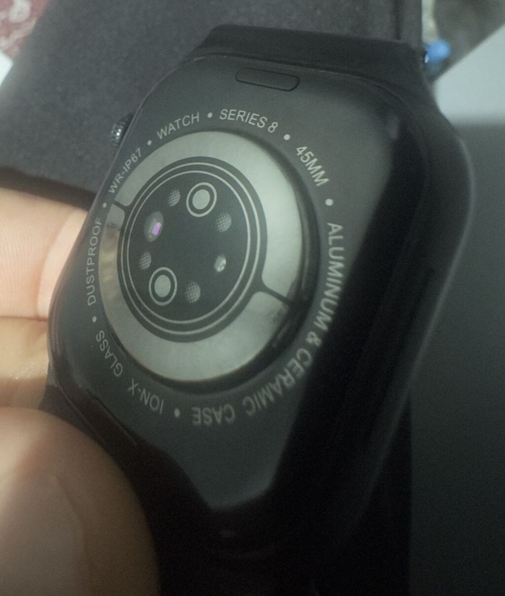 Smart saat – Series 8, 45 mm - Korpus: Alüminium və keramika arxa — Ağıllı saatlar, Masazır (2)