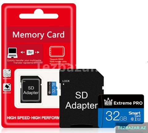 Yaddaş kartları Sd kart 32 Gb — Cavid