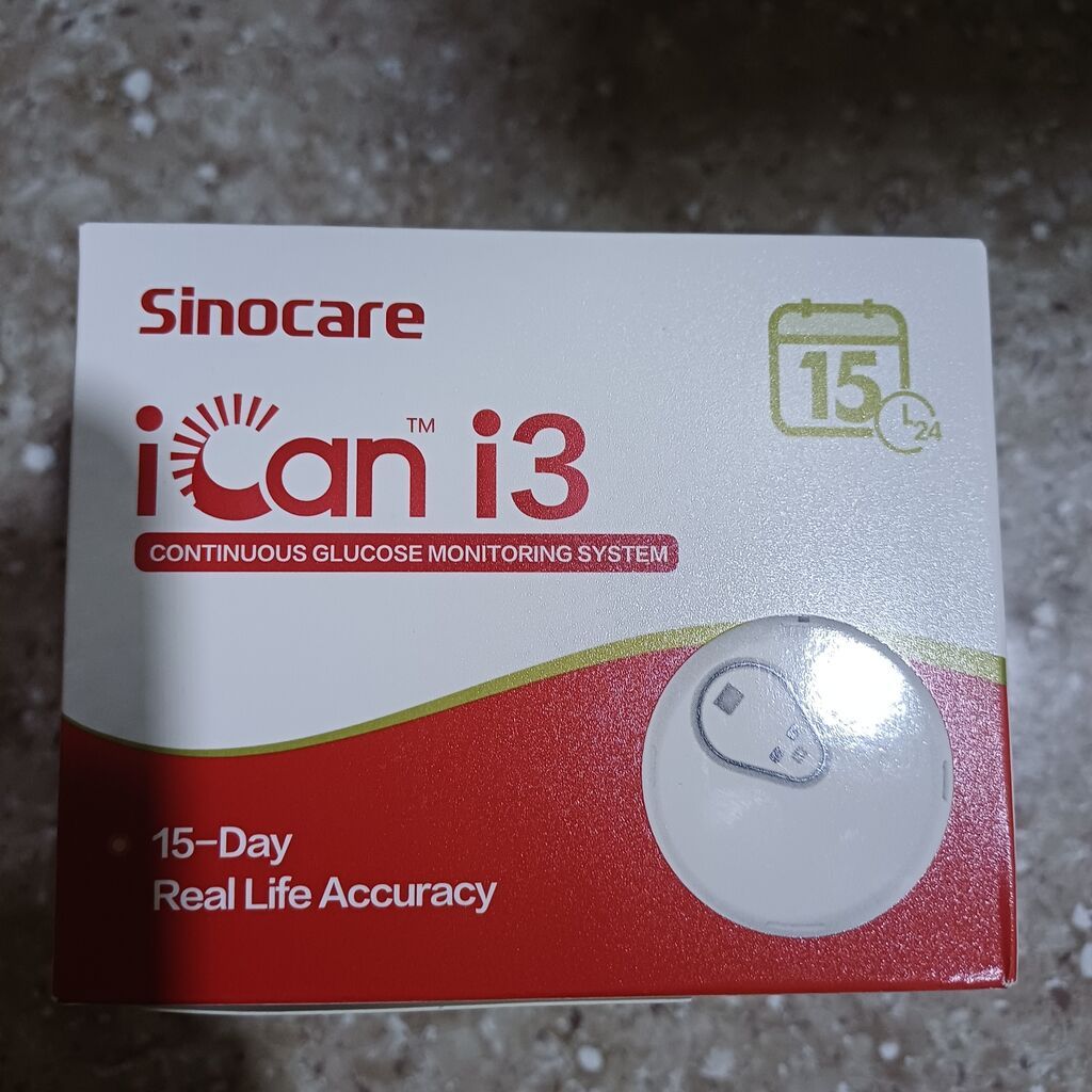 Sinocare iCan i3 – fasiləsiz qlükoza izləmə sistemi Məhsul: Sinocare — Tonometrlər və gliukometrlər, Bakı (3)