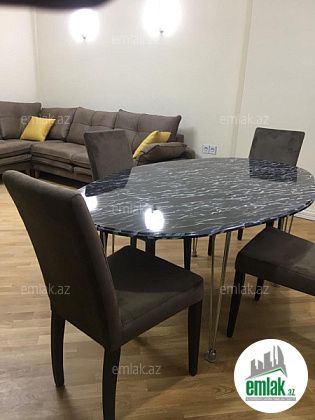 İcarəyə verilir 2 otaqlı 70 m² yeni tikili Səməd Vurğun parkı — Mənzil (3)