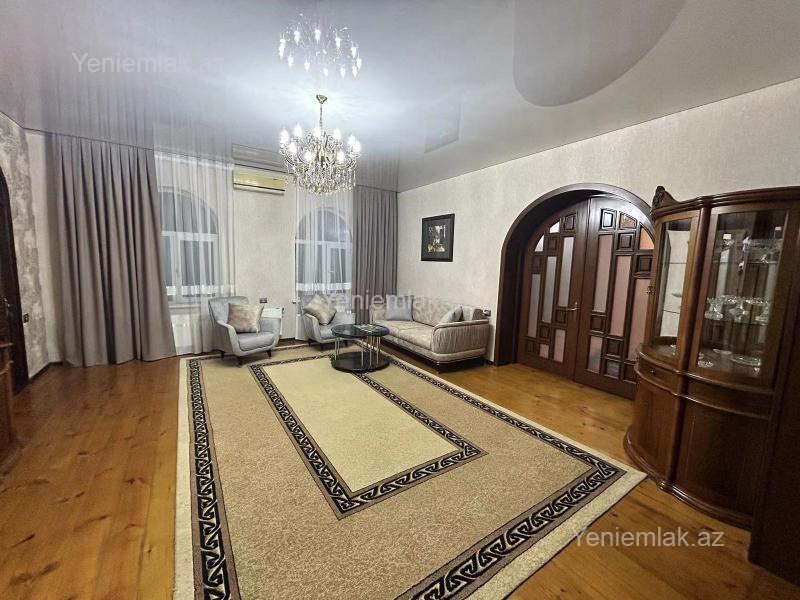 Kirayə 6 otaqlı Həyət evi / Villa, 300 m², Səbail rayonu — Ev, villa, Bakı (8)