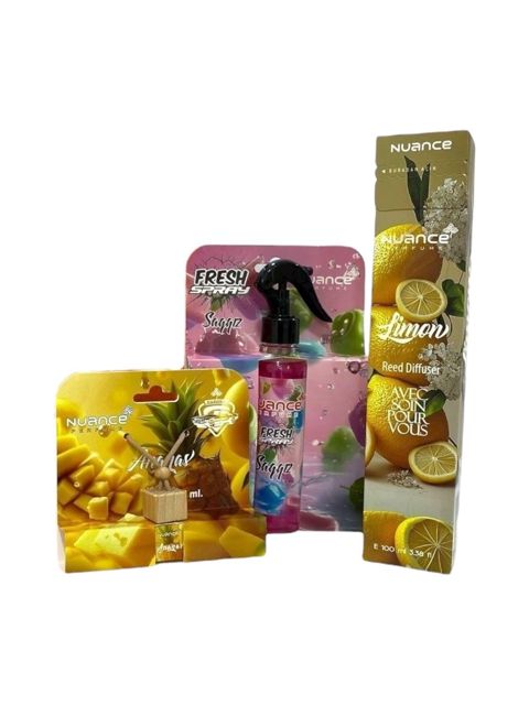 Ətirlər, ətir dəstləri Tam hədiyyə dəsti 3-lü - Limon-Saqqız-Ananas-0088 — Bakı