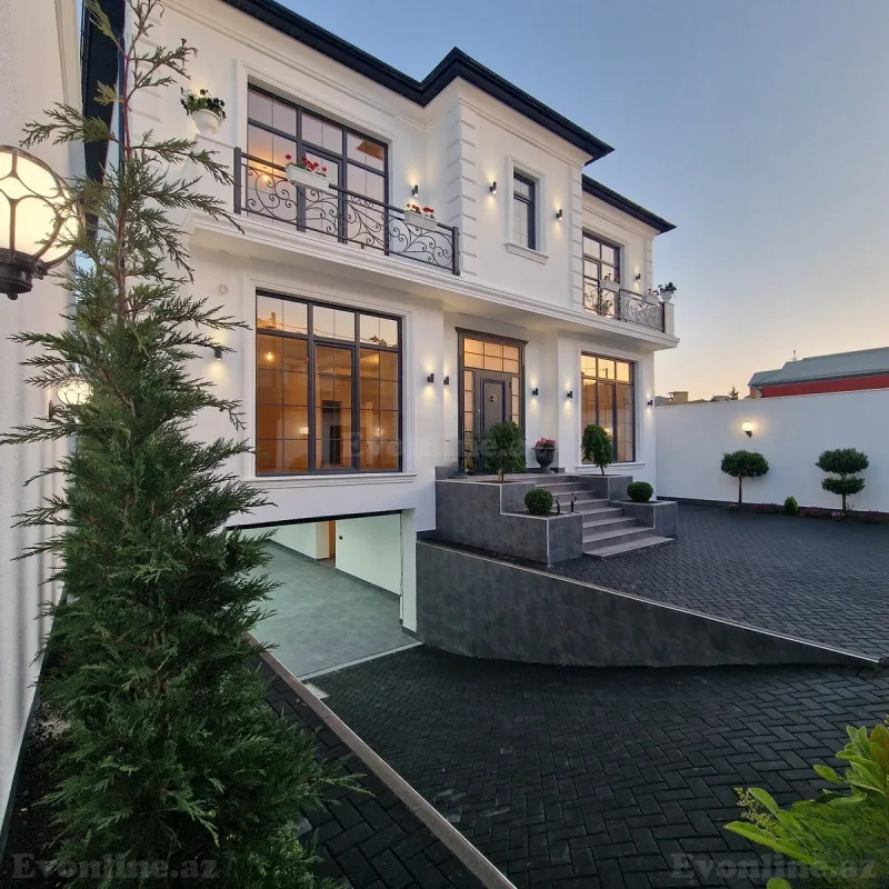 Satılır 7 otaqlı Həyət evi 450 m² Bakı, Səbail r., Badamdar — Ev, villa, Bakı (3)