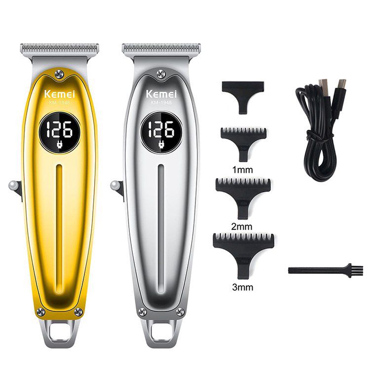 Professional təraş vasitəsi "Kemei 1948 LCD Ekranlı Metal Body" — Gözəllik və səhiyyə, Bakı (5)