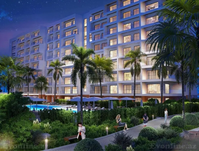 Satılır 1 otaqlı Mənzil Yeni tikili 56.8 m² Bakı, Sabunçu r., Sea Breeze — Mənzil, Bakı (2)