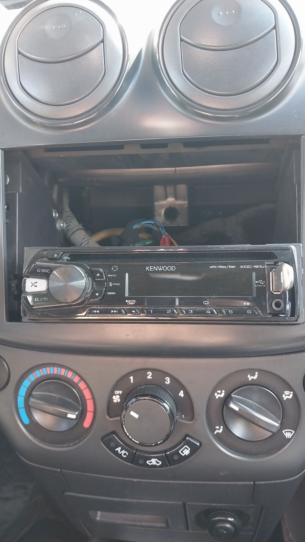Kenwood KDC-161U avtomobil maqnitofonu - 1-DIN CD receiver — Avtomobil akustikası, Gəncə (3)