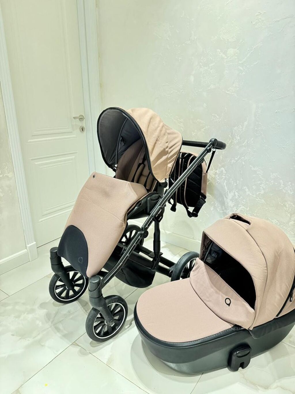 Anex 2-in-1 uşaq arabası dəsti - Komplekt: şassı, yeni doğulan — Arabalalar, Bakı (8)