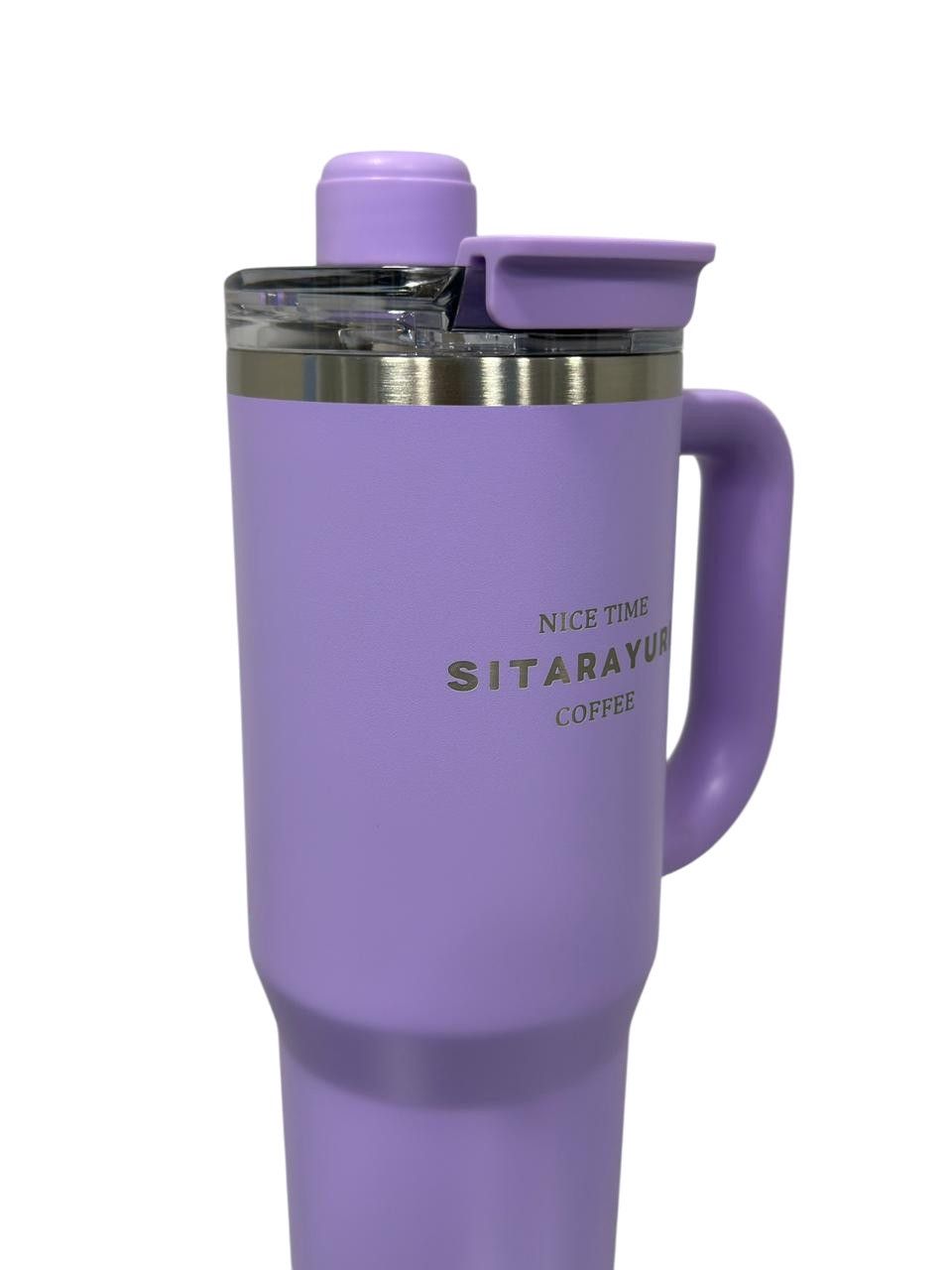 Termo fincan SA295 Nice Time, paslanmayan polad, bənövşəyi, 900 ml — Mallar, Bakı (2)