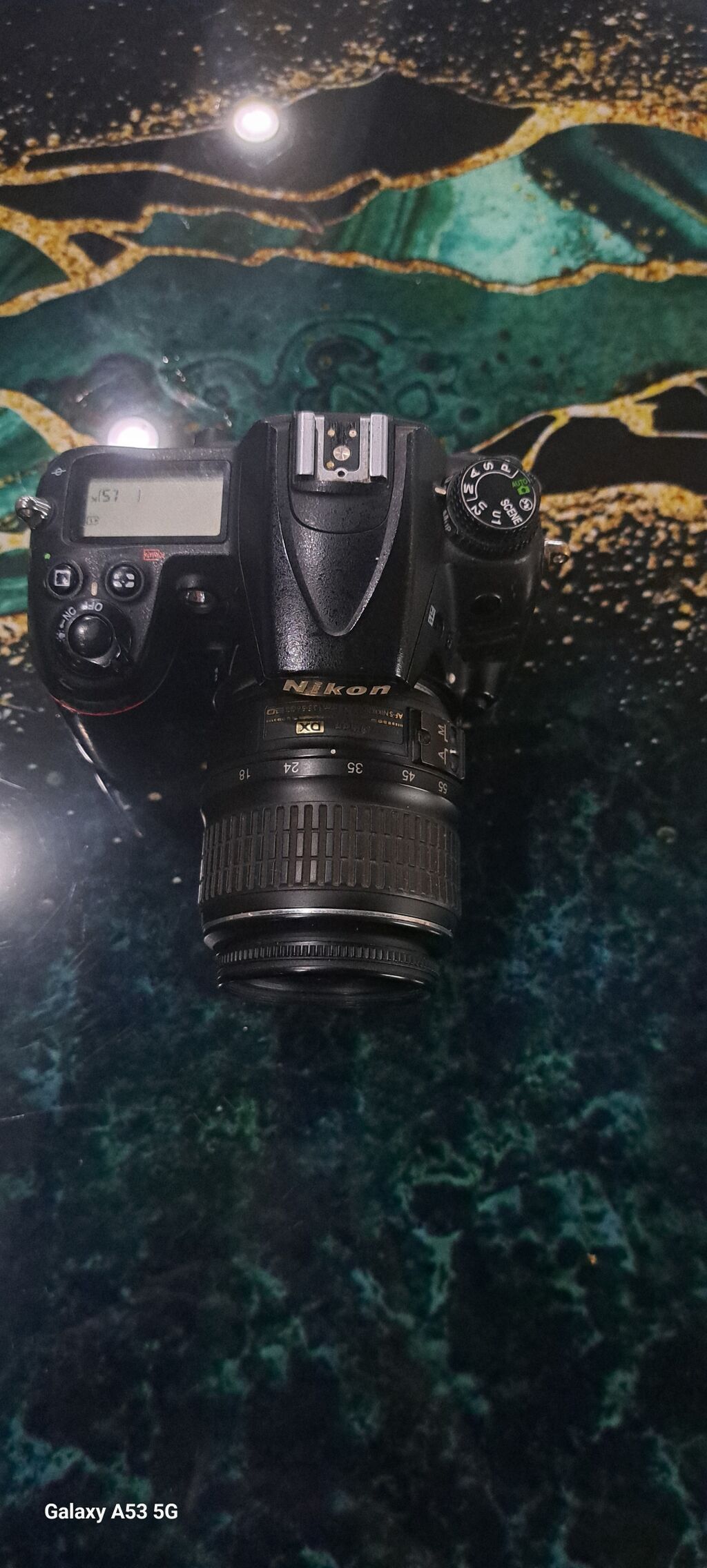 Nikon DX seriyalı Dslr fotoaparat + AF‑S DX Nıkkor 18‑55mm f/3.5‑5.6G — Fotoaparat, Bakı (2)