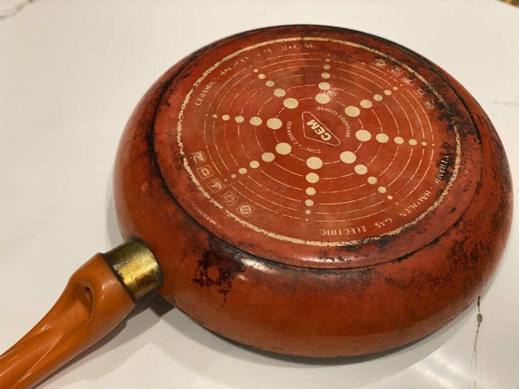 Tava, rəng - Narıncı, Alüminium — Bişirmə qabları, Bakı (5)
