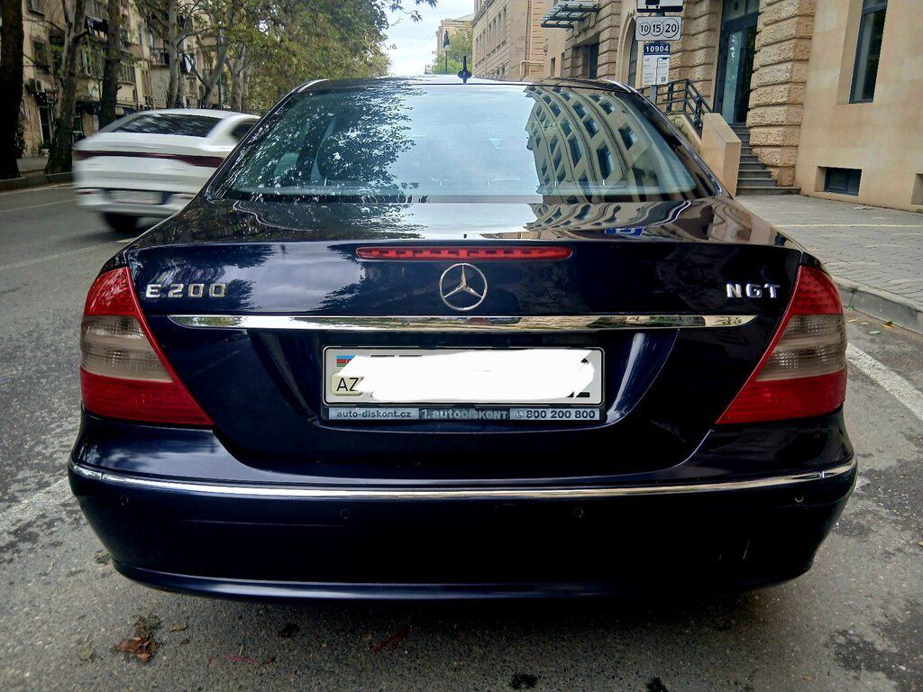 Mercedes E 200, 1.8 L, 2008 il, 293 000 km — Avtomobillər, Bakı (3)