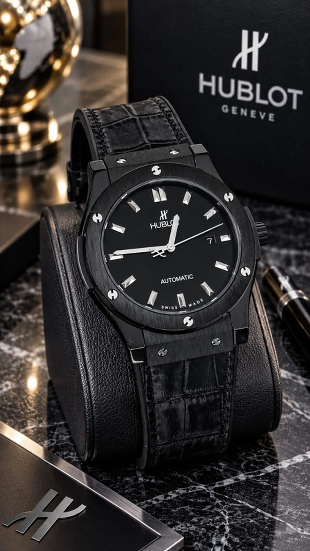 Hublot Classic Fusion Black Automatic qol saatı - Mexanizm: avtomatik — Qol saatları, Digah