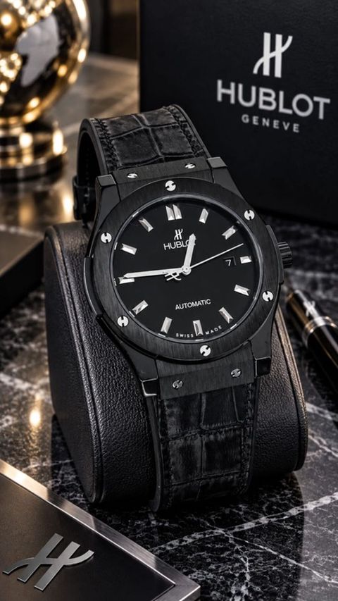 Hublot Classic Fusion Black Automatic qol saatı - Mexanizm: avtomatik — Digah