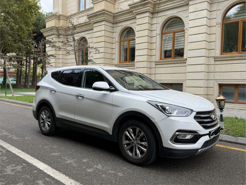 Hyundai Santa Fe, 2.2 L, 2017 il, 195 000 km — Avtomobillər, Bakı