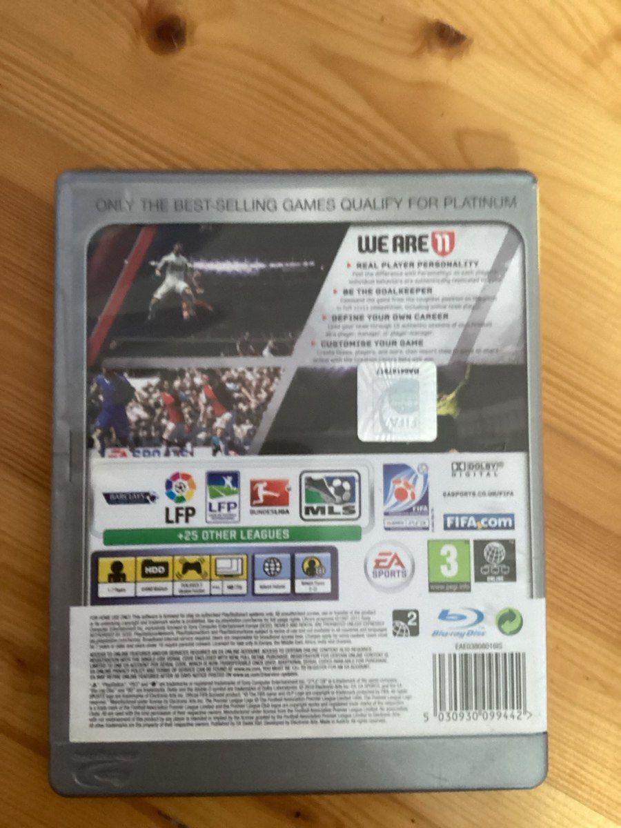 PS3 üçün Fifa 11 oyun diski — Oyunlar, konsollər və proqramlar, Bakı (3)