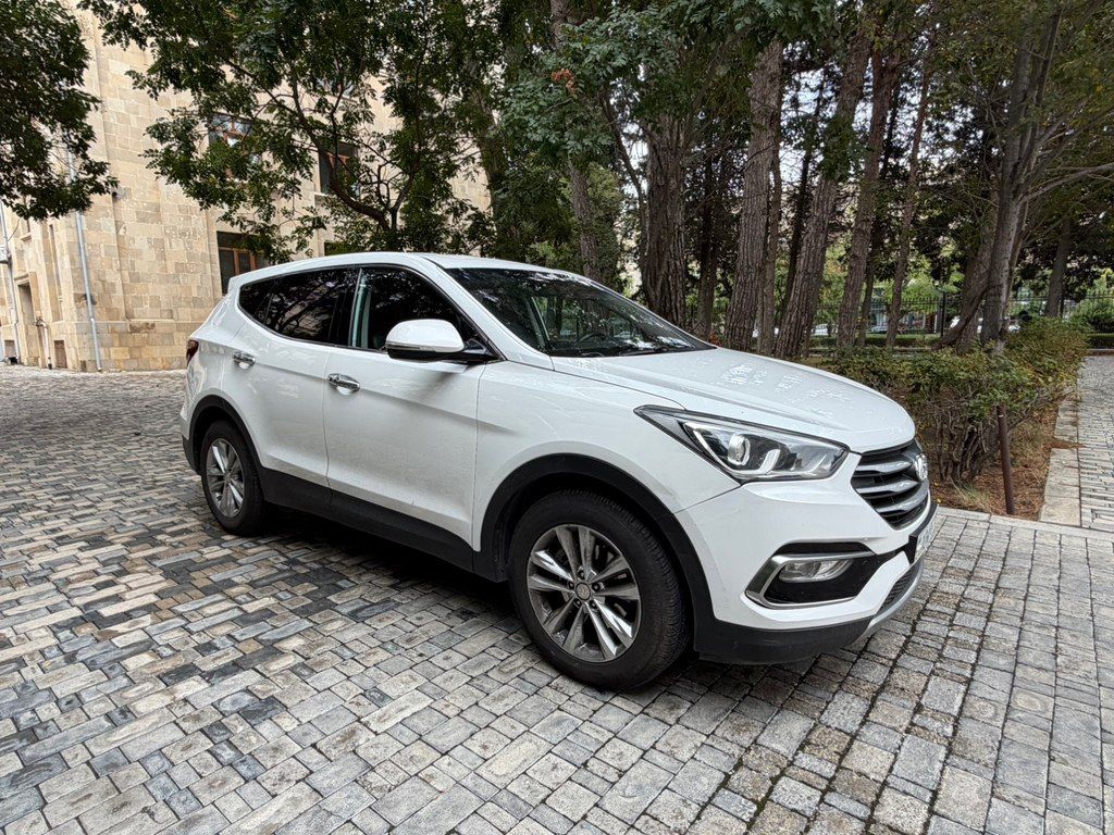 Hyundai Santa Fe, 2.2 L, 2017 il, 195 000 km — Avtomobillər, Bakı (6)