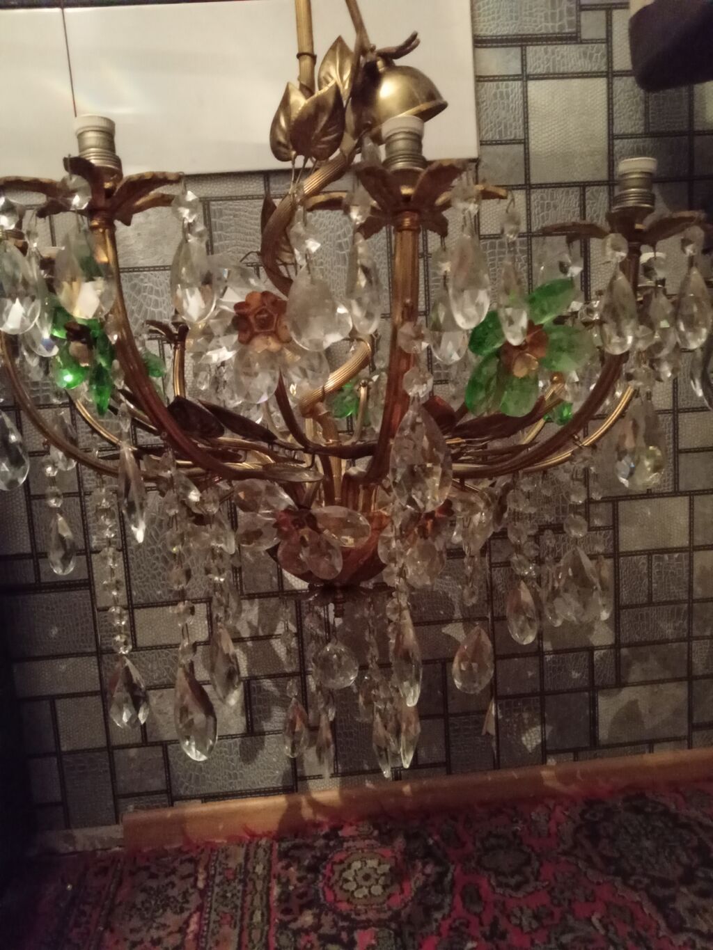 Çılçıraq, 5 lampa, Metal — Tavan is?qlar? v? cilc?raqlar, Digah (3)