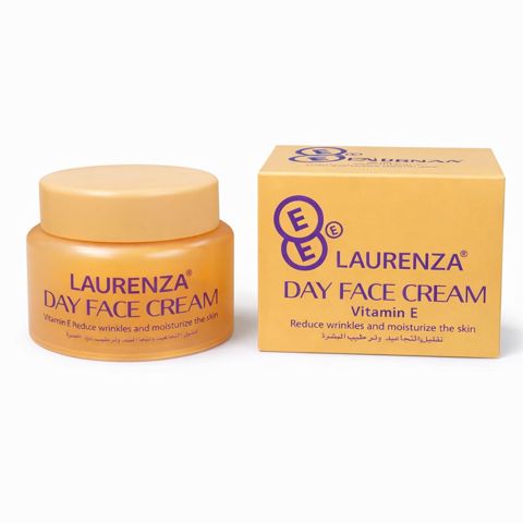 Üz üçün nəmləndirici krem Laurenza Vitamin E Qırışlara qarşı 100 ml — Bakı