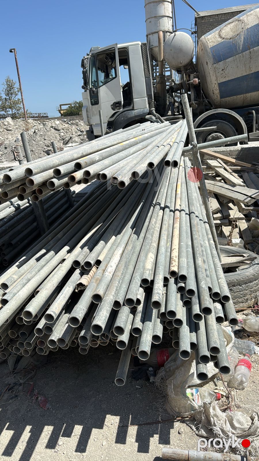 Galvanizli metal borular - tikinti materialları — Tikinti materialları, Abşeron (3)