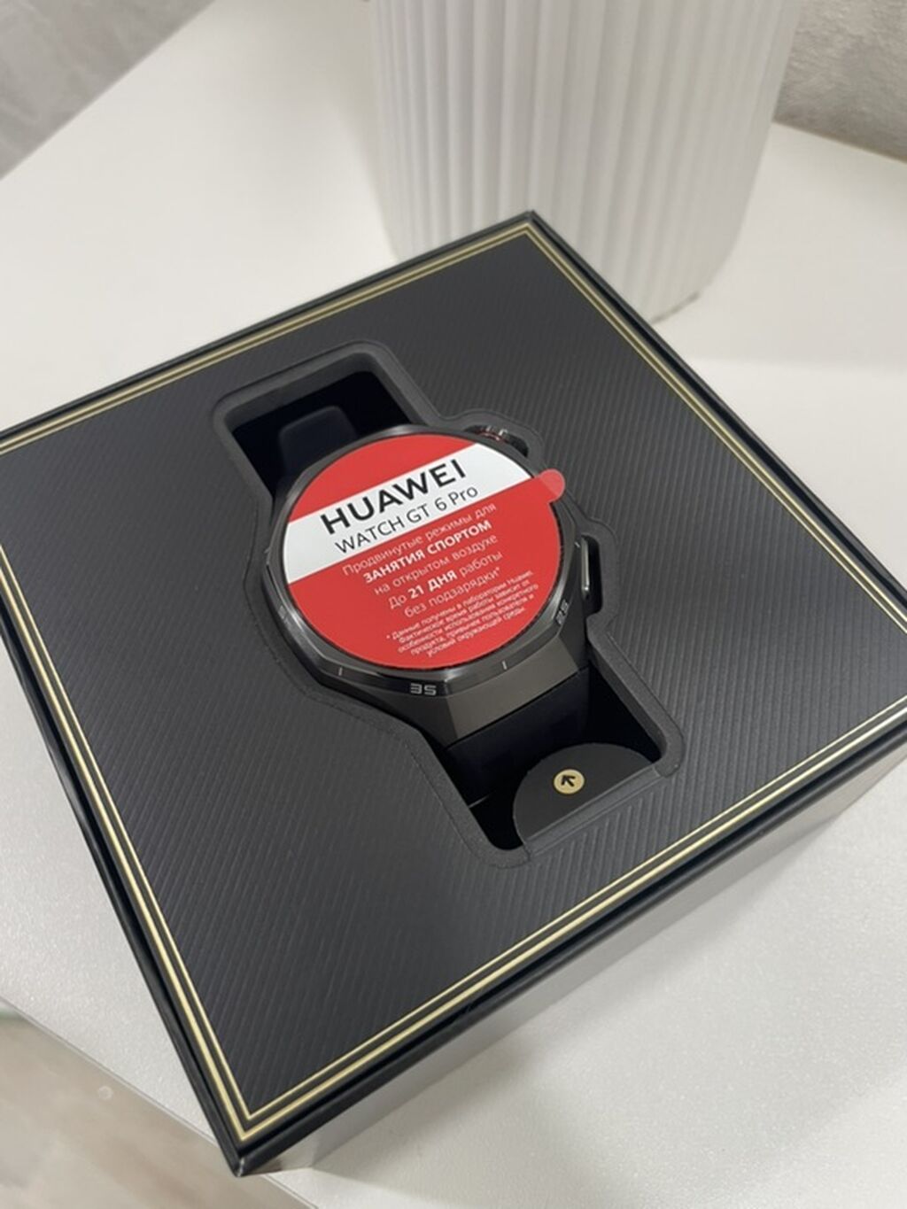 Yeni, Smart saat, Huawei, Suya davamlı, rəng - Qara — Ağıllı saatlar, Bakı (5)