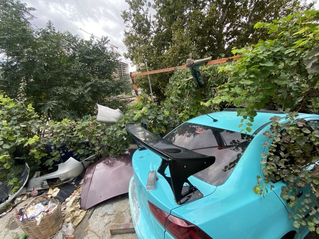 Sport arxa spoiler (qanad) - Material: parlaq qara kompozit — Kuzov hissələri, Bakı (2)