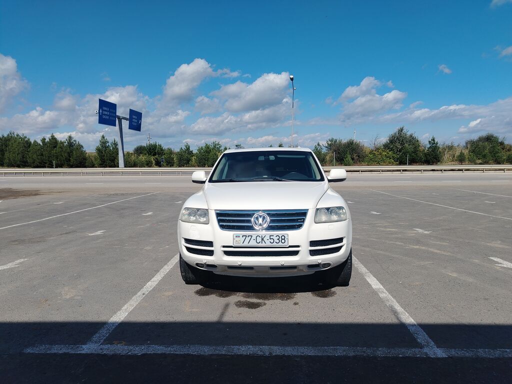 Volkswagen Touareg: 3.2 l 2003 il Ofrouder/SUV 77-CK-538 — Avtomobillər, Mingəçevir