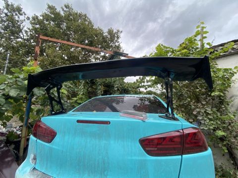 Sport arxa spoiler (qanad) - Material: parlaq qara kompozit — Bakı