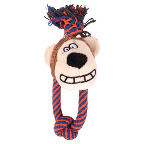 İtlər üçün oyuncaq WS_K-522-18-11_monkey, rəngbərəng — Bakı