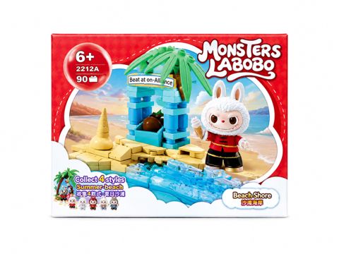Blok konstruktoru Monsters Labobo, 6+ yaş, 90 element — Bakı