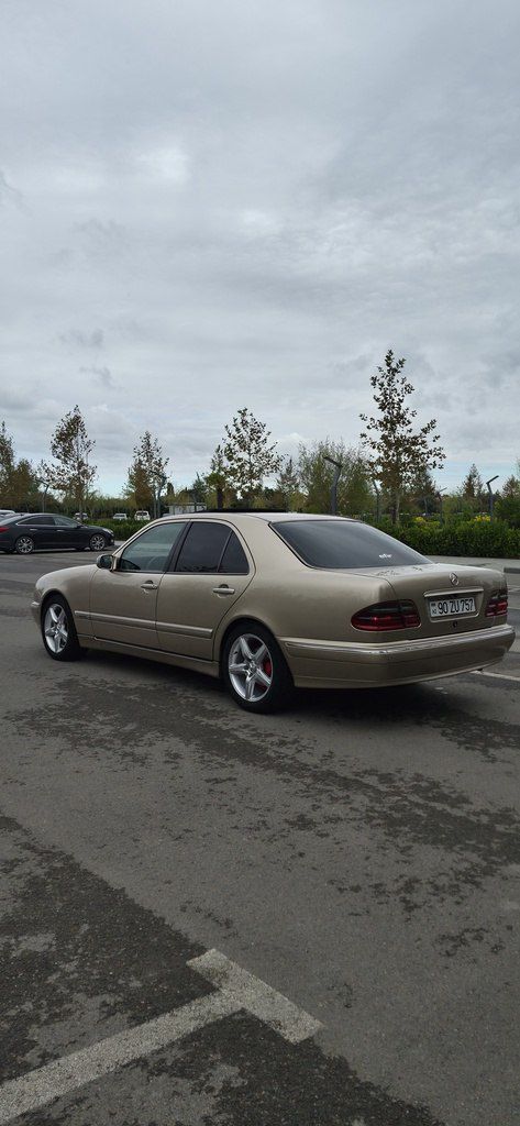 Mercedes E 220, 2.2 L, 2000 il, 486 213 km — Avtomobillər, Bakı (5)